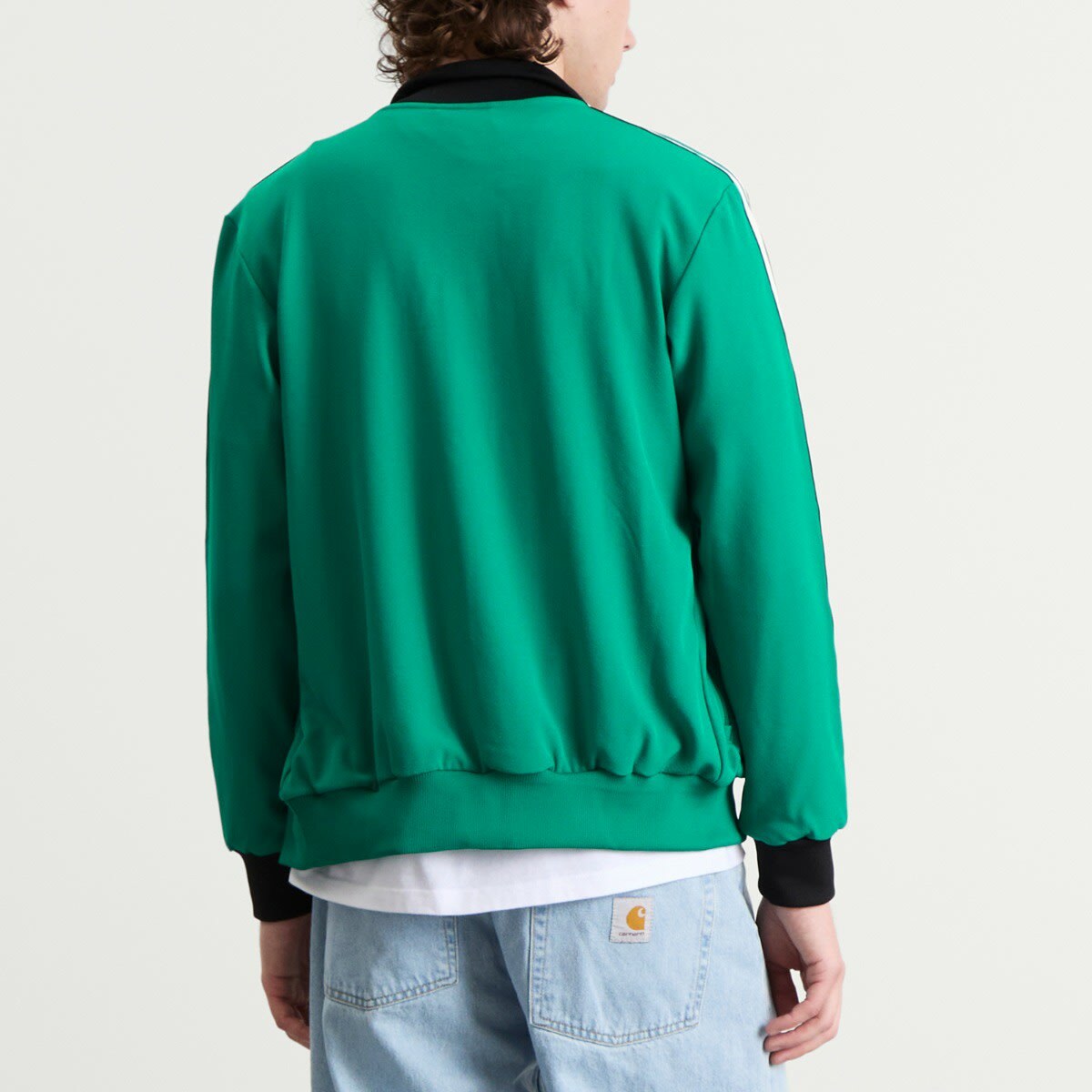 Adidas Liverpool FC Icon Track Top in Sea Green