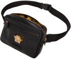 Versace Black 'La Medusa' Waist Bag