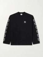 VETEMENTS - Logo-Print Cotton-Jersey T-Shirt - Black