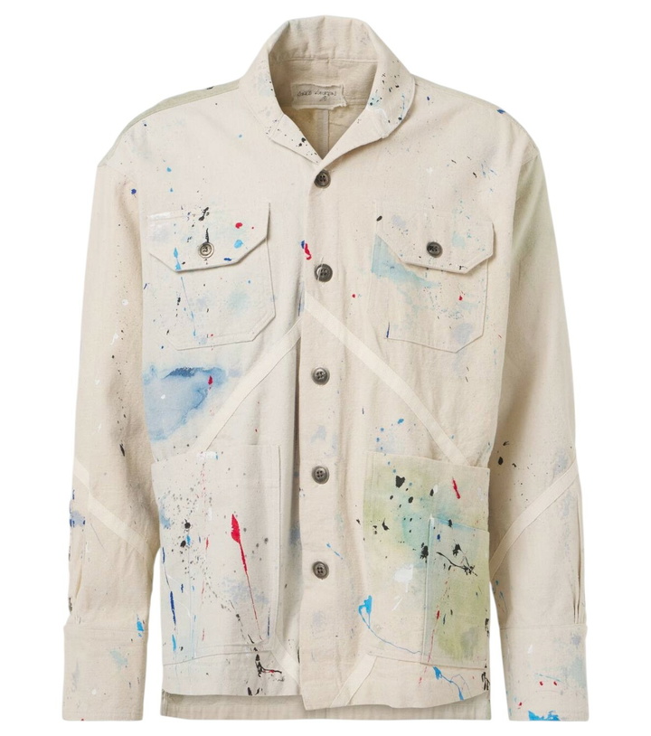 Photo: Greg Lauren Painter printed cotton jacket
