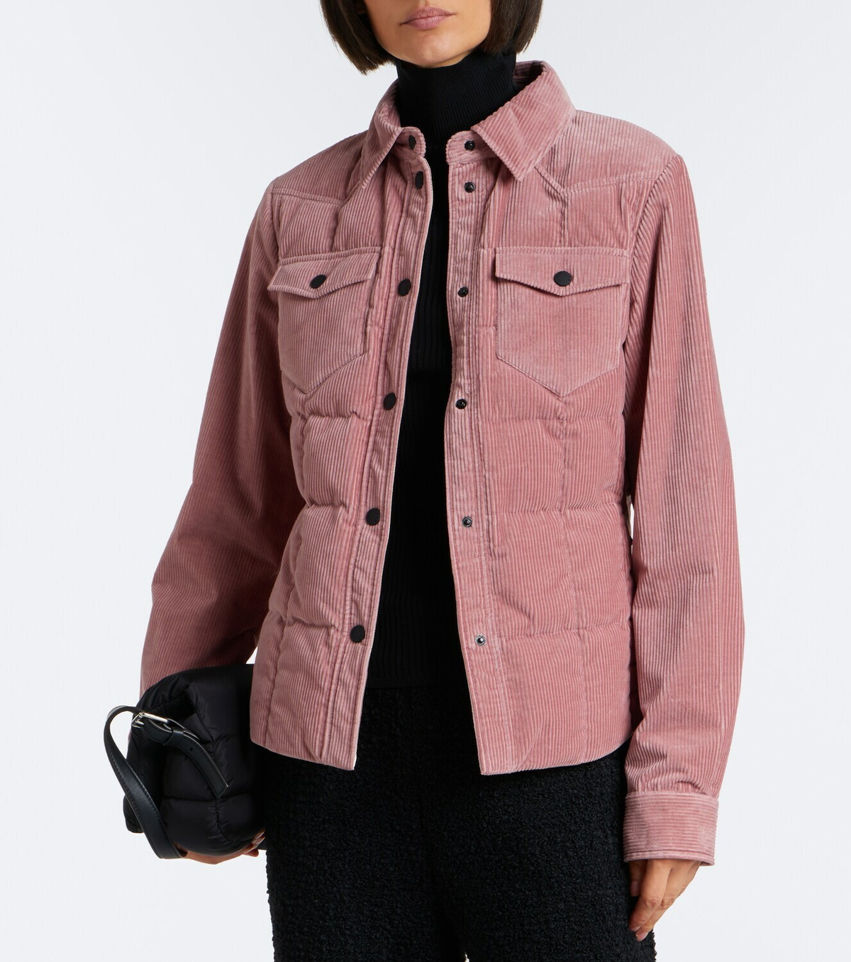 Moncler Grenoble Nangy down-paneled cotton corduroy jacket