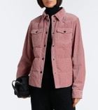 Moncler Grenoble Nangy down-paneled cotton corduroy jacket