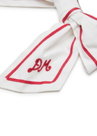 Damson Madder Sailor bow Cotton Hair Clip - White - One Size