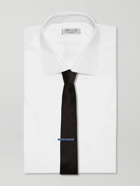 Paul Smith - Logo-Detailed Silver-Tone and Enamel Tie Clip