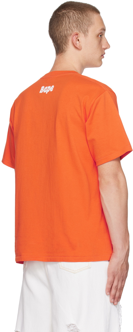 bape orange shirt