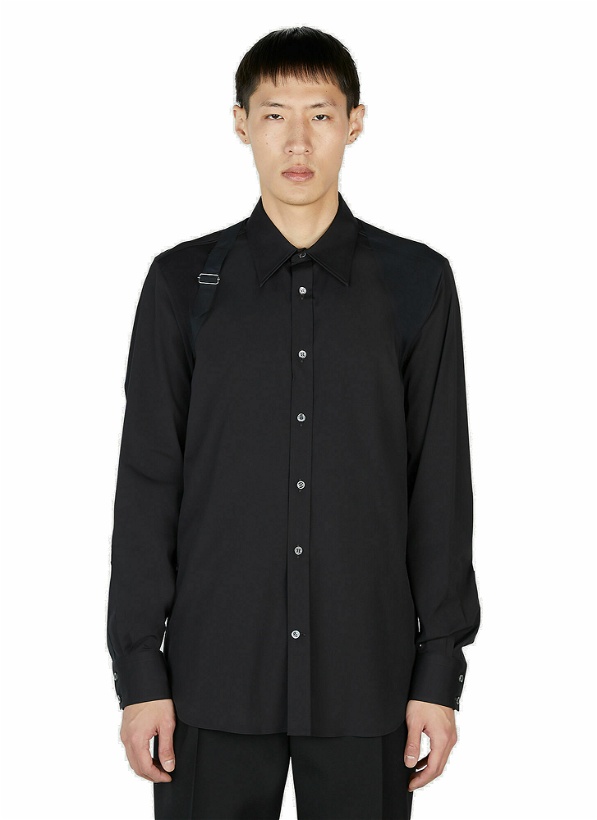 Photo: Alexander McQueen - Harness Shirt in Black