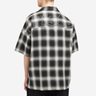 F.C. Real Bristol Men's Ghost Check Vacation Shirt in Black