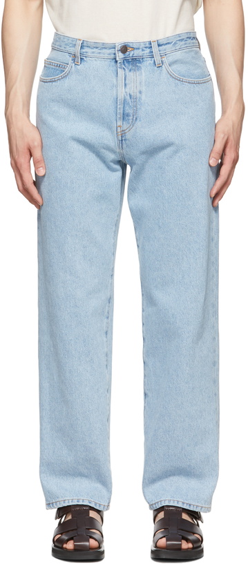 Photo: The Row Blue Morton Jeans