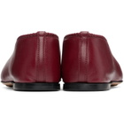 Bottega Veneta Red Rosa Ballerina Flats