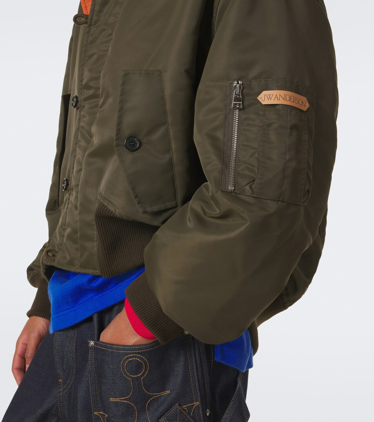 JW Anderson Oversized bomber jacket
