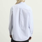 YESEYESEE Women's Plop Stripe Shirt in White