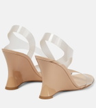 Gianvito Rossi - PVC wedge sandals