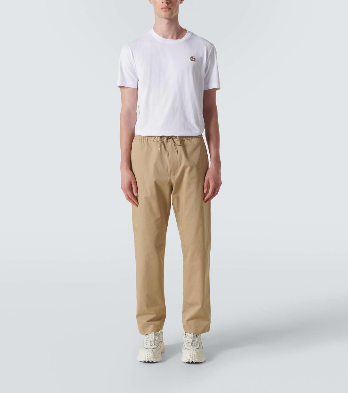 【Moncler】コットン ロゴ Tシャツ 3枚セット Moncler Set of 3 logo cotton jersey T-shirts Moncler