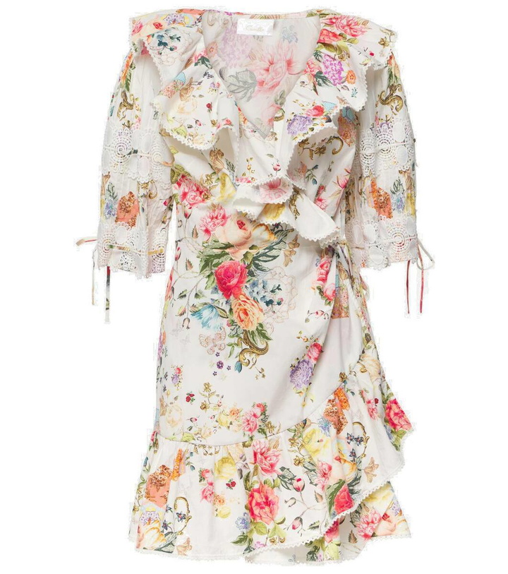 Photo: Camilla Sew Yesterday floral cotton wrap dress