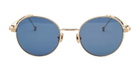 Matsuda M3152 - Brushed Gold / Blue Grey Sunglasses