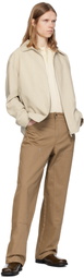 Golden Goose Tan Patch Trousers