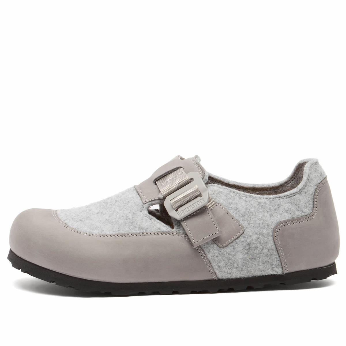 Birkenstock London Nova in Stone Coin Felt