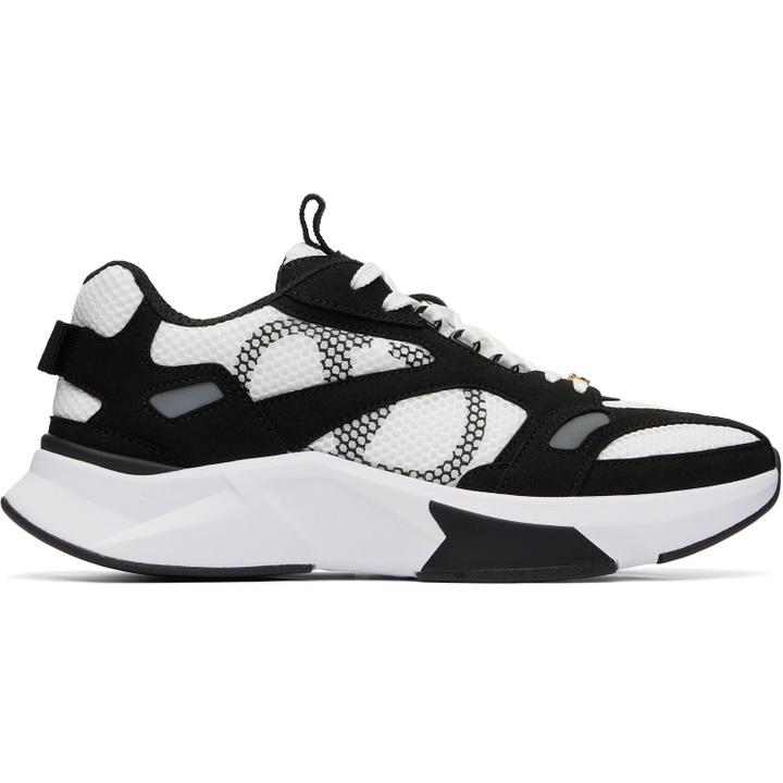 Photo: Valentino Garavani Black & White Demivee Sneakers