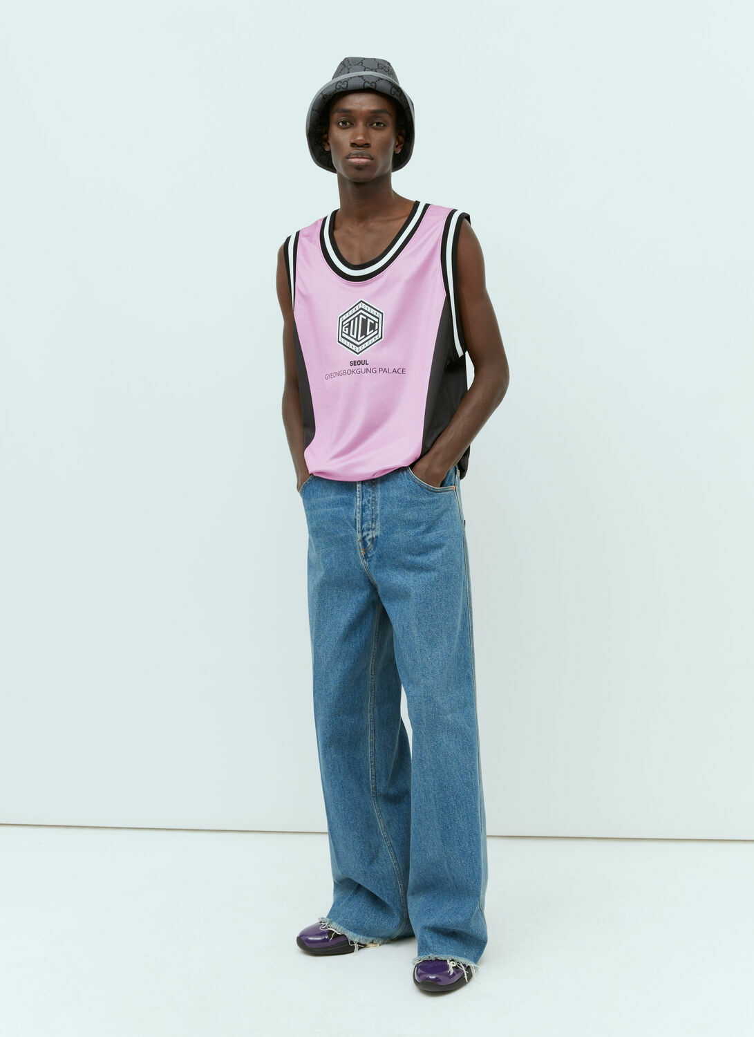 Gucci Technical Jersey Tank Top