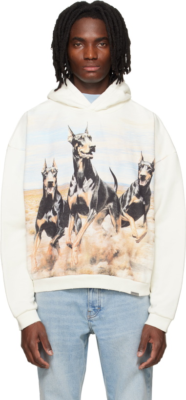 Photo: Represent Off-White Western Dobermans Hoodie