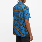 Paul Smith Men's Tie-Dyed Vacation Shirt in Blue