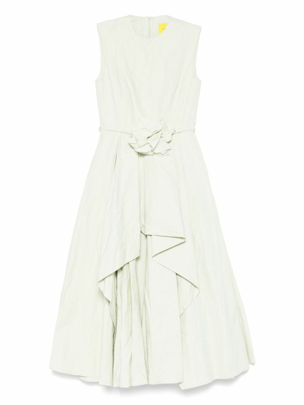 Marques'Almeida Wrinkled Cotton Midi Dress