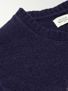 Hartford - Shetland Wool-Jacquard Sweater - Gray
