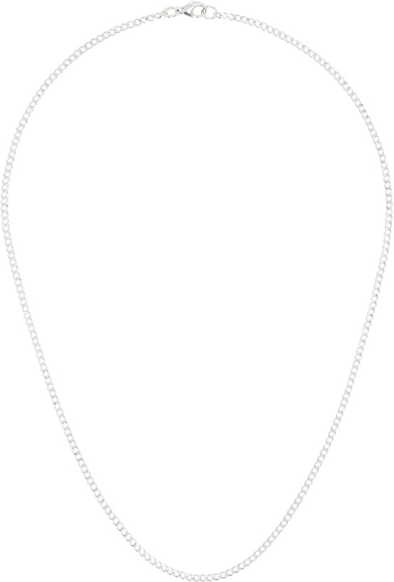Photo: MAPLE Silver Curb Chain 4mm Necklace