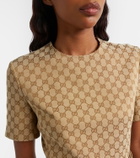 Gucci GG Canvas belted minidress