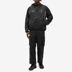 F.C. Real Bristol Men's Ultra Lightweight Packable Training Jacket in Black