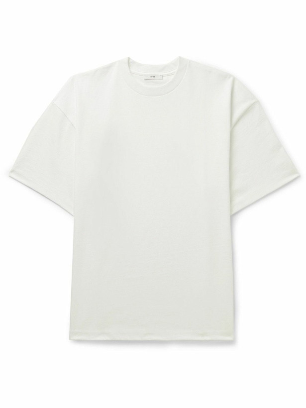 Photo: ATON - Oversized Cotton-Jersey T-Shirt - White