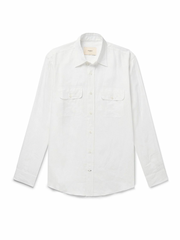 Photo: Purdey - Linen Shirt - White