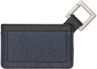 JACQUEMUS Black & Navy Les Classiques 'Le porte-cartes Cuerda' Card Holder