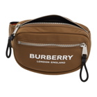 Burberry Brown Small Print Bum Bag