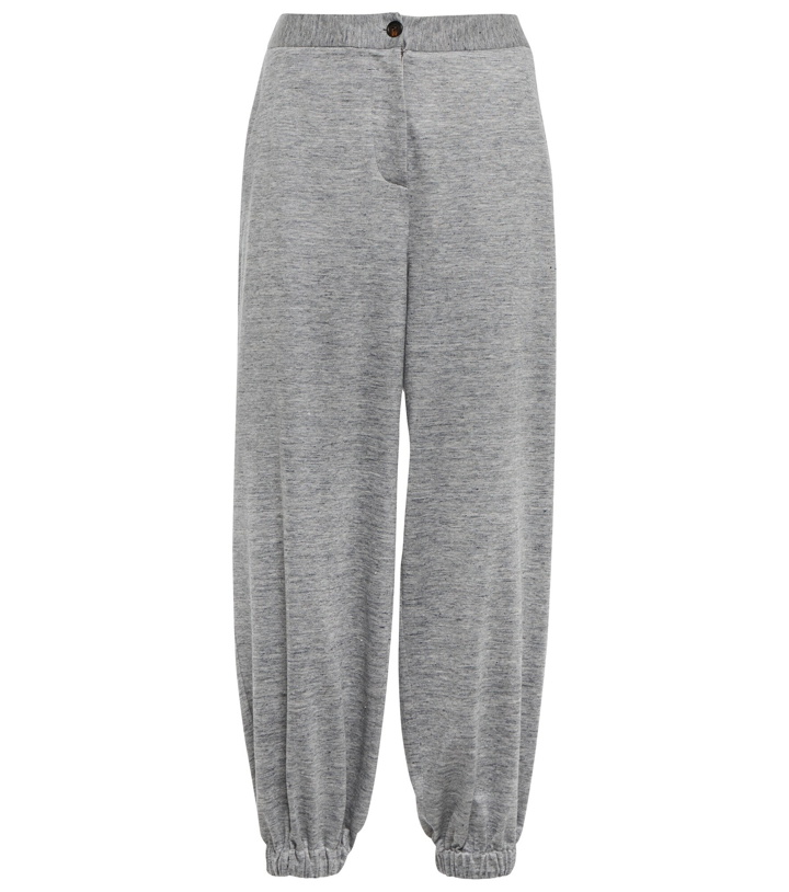 Photo: Brunello Cucinelli - Linen and silk jersey sweatpants