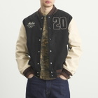 New Era Men's Varsity Jacket in Black