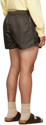 Fear of God ESSENTIALS Gray Nylon Shorts