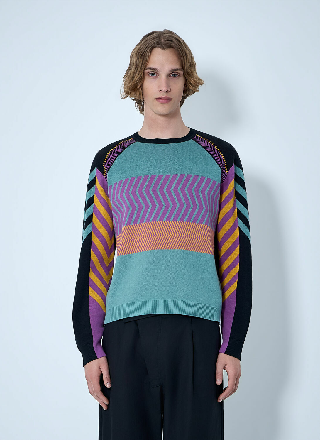Kiko Kostadinov Gizi Panelled Jumper 