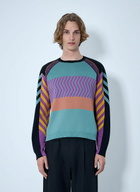 Kiko Kostadinov Gizi Panelled Jumper 