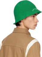 Kijun SSENSE Exclusive Green Baby Bear Bucket Hat