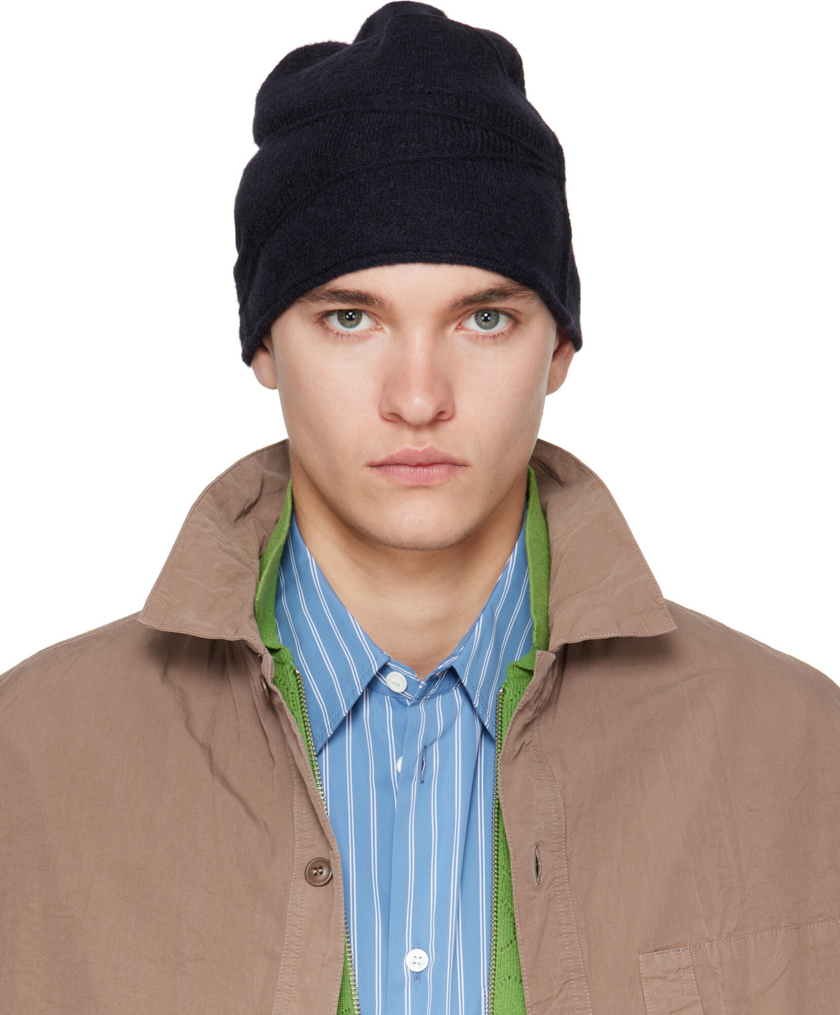 CASEY CASEY Navy Alpawo Beanie
