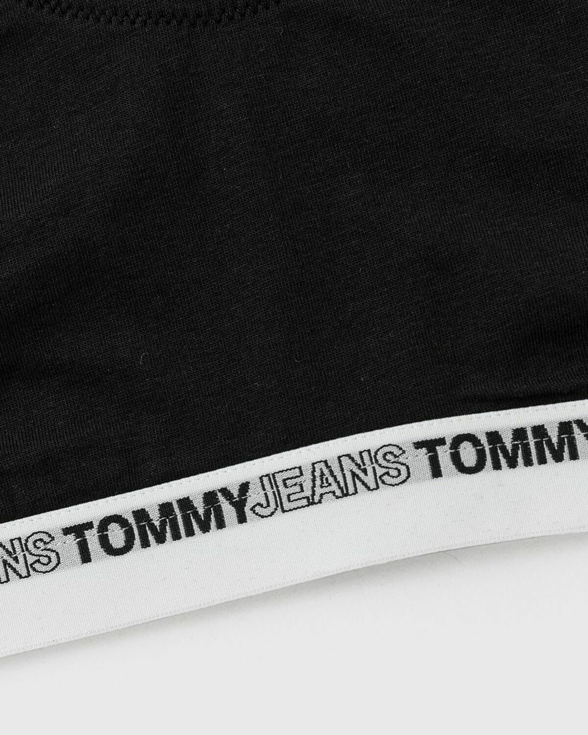 Tommy Hilfiger Wmns Logo Underband Unlined Triangle Bra Black