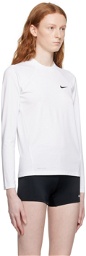 Nike White Hydroguard Cover Up