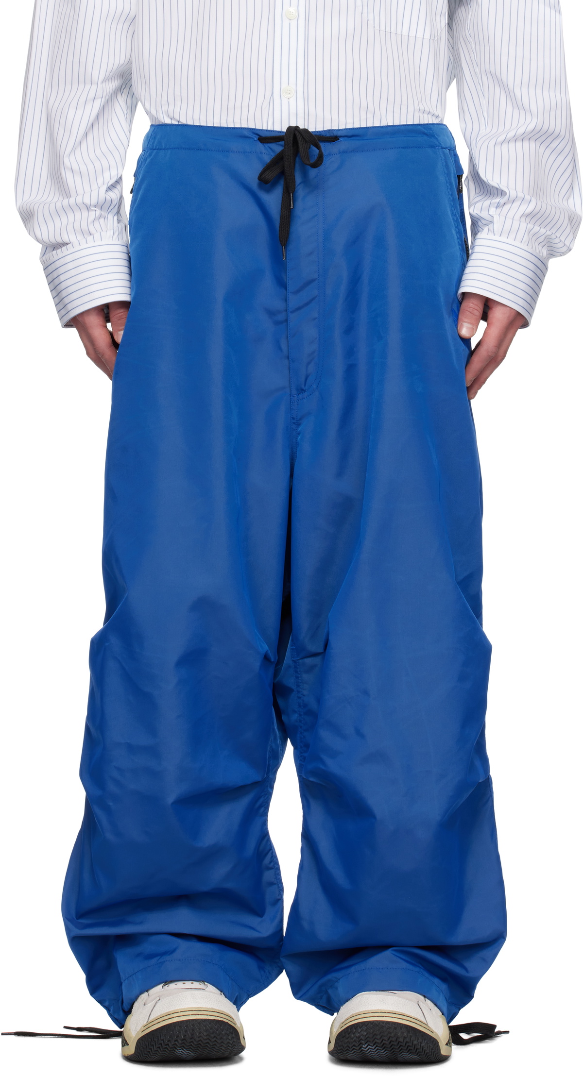 Hed Mayner Brown Layered Cargo Pants Hed Mayner