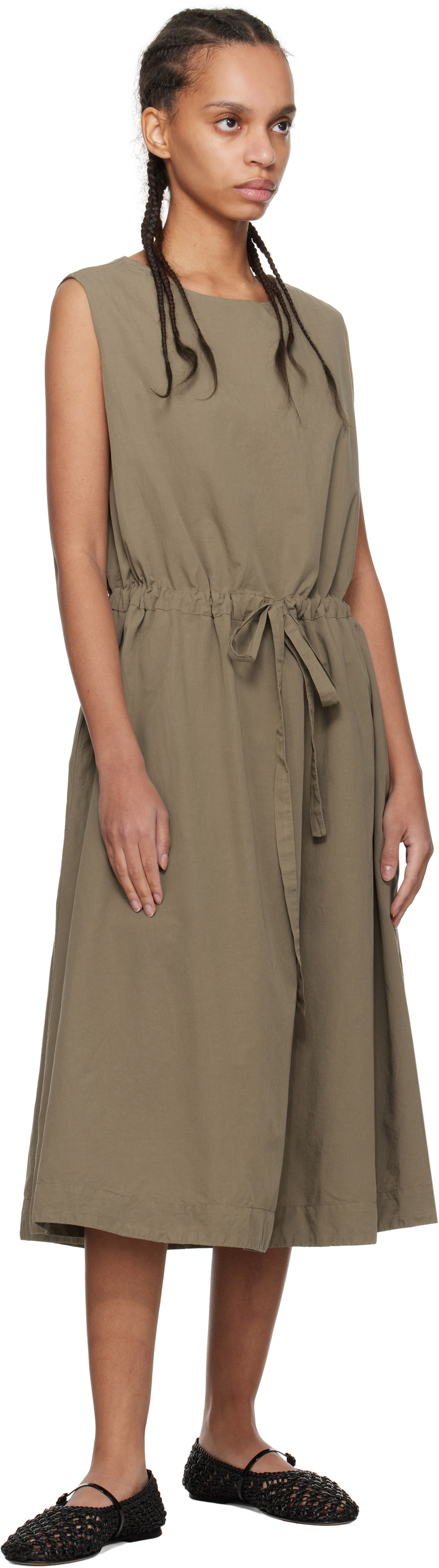 CASEY CASEY Green BB Midi Dress