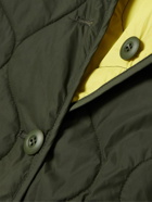 Officine Générale - Cody Reversible Quilted Shell Jacket - Green