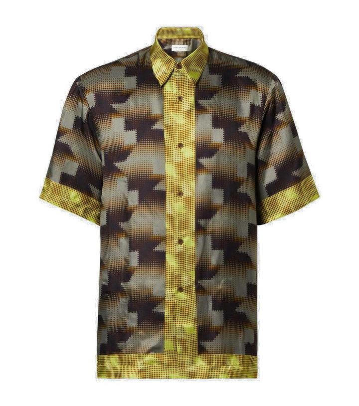 Photo: Dries Van Noten Printed bowling shirt