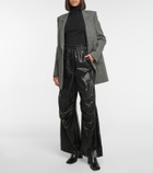 Petar Petrov Gines wide-leg leather sweatpants