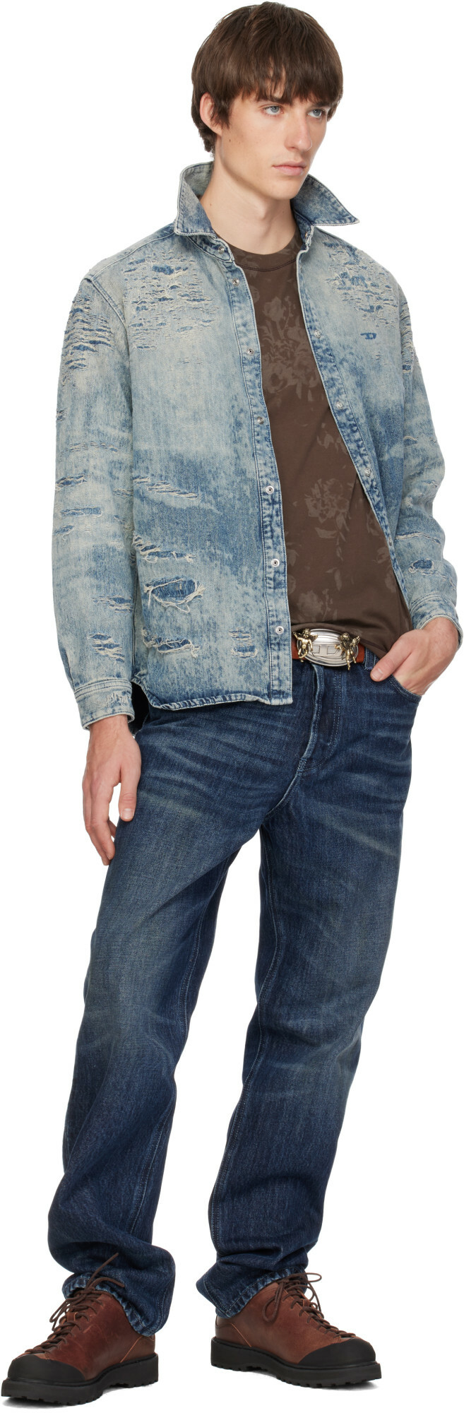 Diesel Blue Denim Shirt