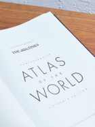 Smythson - Large Croc-Effect Leather World Atlas